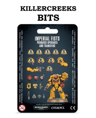 Warhammer 40K Space Marines Imperial Fists Upgrades Bits Bitz Multi Listing