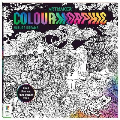Art Maker Colourmorphic Colouring Book Nature Drea