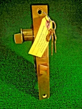 PENN 6840 DOUBLE THUMB ENTRY LOCK w/CYLINDER  7 3/4 " FACE 2 1/2" BS (11459)