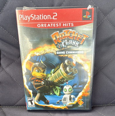 Ratchet & Clank: Going Commando Greatest Hits + Manual PS2 NTSC-U/C T
