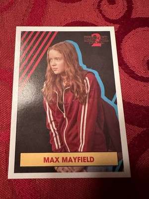 2019 Topps Stranger Things 2 #CS-8 Max Mayfield Character Sticker Card