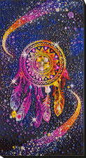 Bead Embroidery Kit "Sweet dreams" Stitching Handmade Beadwork