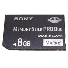 Mark2 Memory Stick MS Pro Duo Memory Card for Sony 8GB PSP  Cybershot Camera