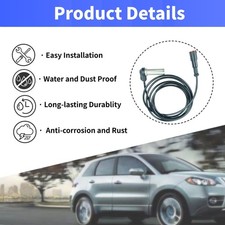 2 Pcs Truck Wheel ABS Speed Sensor for Wabco 4410328140 4410326180 Abs Wheel ...