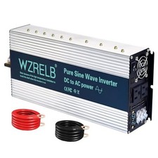 4000W Pure Sine Wave Inverter, Car Power Inverter 24V DC to 110V 120V 4KW 24V