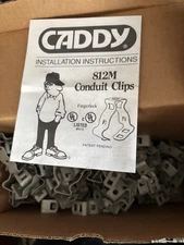 Erico Caddy (812M) 3/4" Cable Hanger Combination Conduit Clip (Qty: 100 clips)