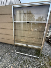 40  x64  Concession Trailer Window Aluminum Frame, Tempered Glass, Sliding Panels