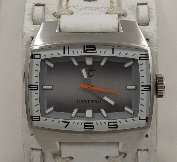 Купить CALYPSO Watch By Festina Group. White \u0026 Orange на Аукцион из Америки  с доставкой в Россию, Украину, Казахстан
