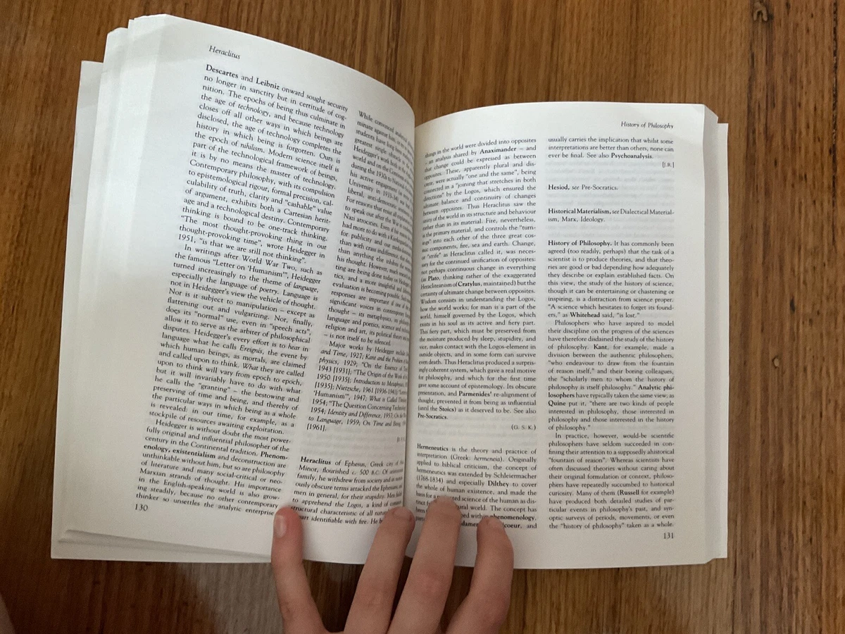 The Concise Encyclopedia Of Western Philosophy And Philosophers 