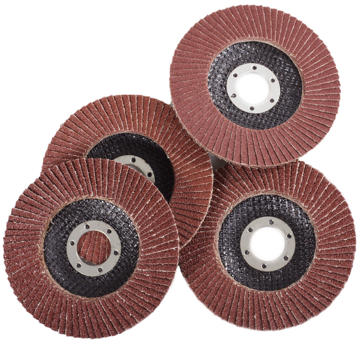 Flap Disc For Angle Grinder SI FANG 5Pcs 4 Inch Nylon Fiber Flap Disc ...
