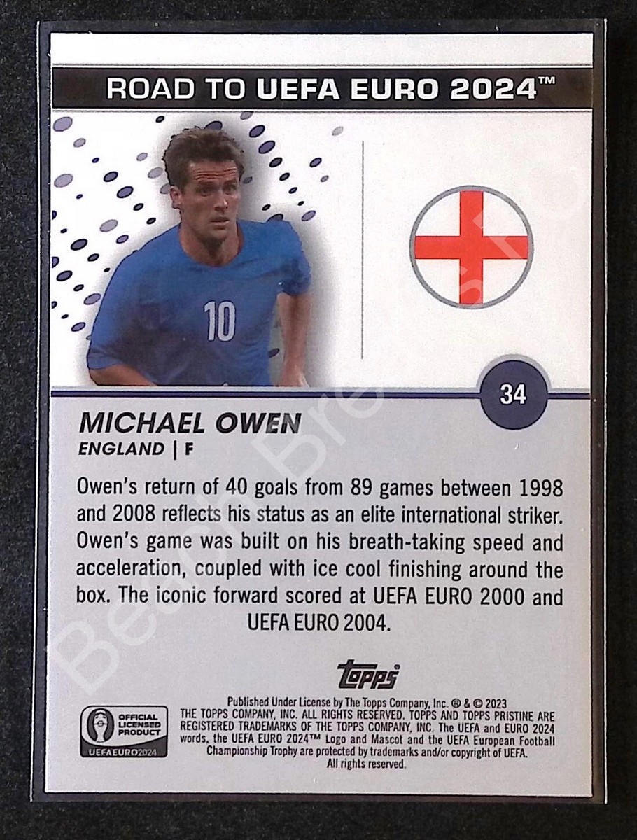 2026年最新Yahoo!オークション -michael owen(アンティーク OWEN TOPPS