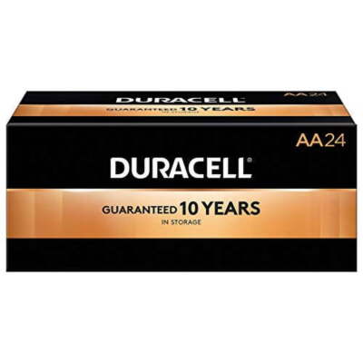 Duracell Coppertop AA Alkaline Batteries 24/Pack (MN1500BKD)