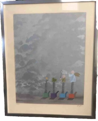 21st Century Serigraph By Harry Araten   Progression  listed artist 176/200