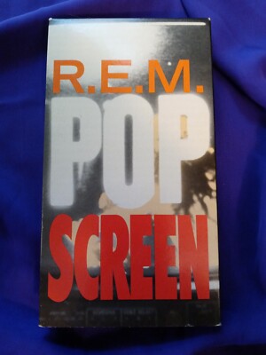 REM Pop Screen VHS Music Video Compilation - End of the World, Orange Crush, 80s