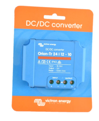 Victron Orion  DC-Dc converter 24v to 12v   10amp