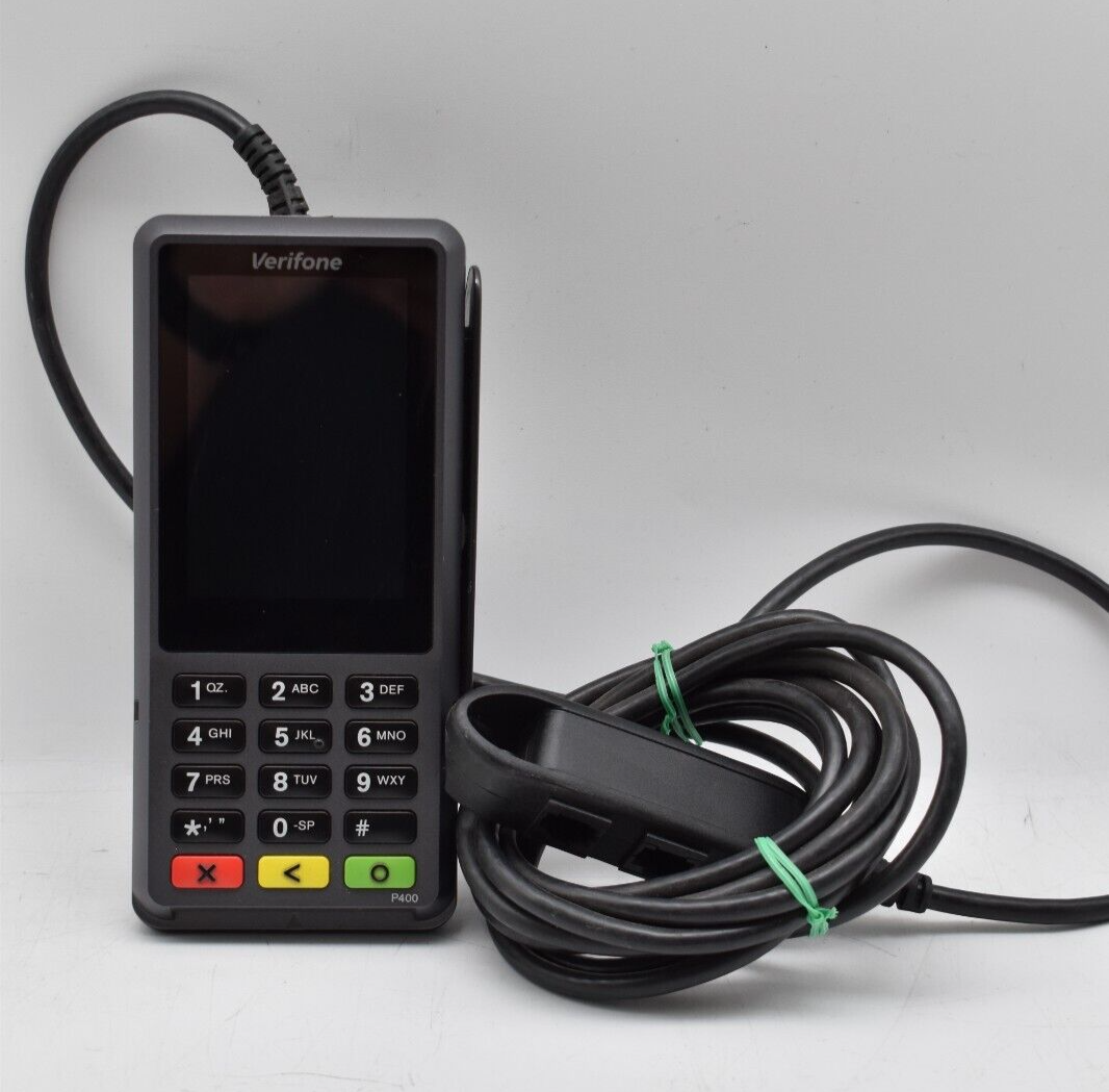 Verifone P400 Plus PIN Pad (M435-003-04-NAA-5) + Accessory | eBay