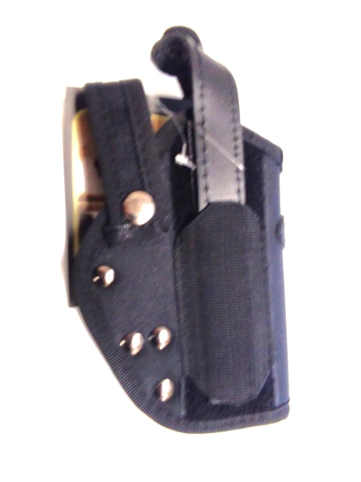 TACTICAL GERMAN WALTHER P38 P1 PISTOL BELT HOLSTER SECURITY CARRIER NYLON BLACK - Image 2 of 3