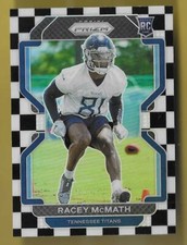 2020 Prizm Checkerboard Racey McMath Titans RC