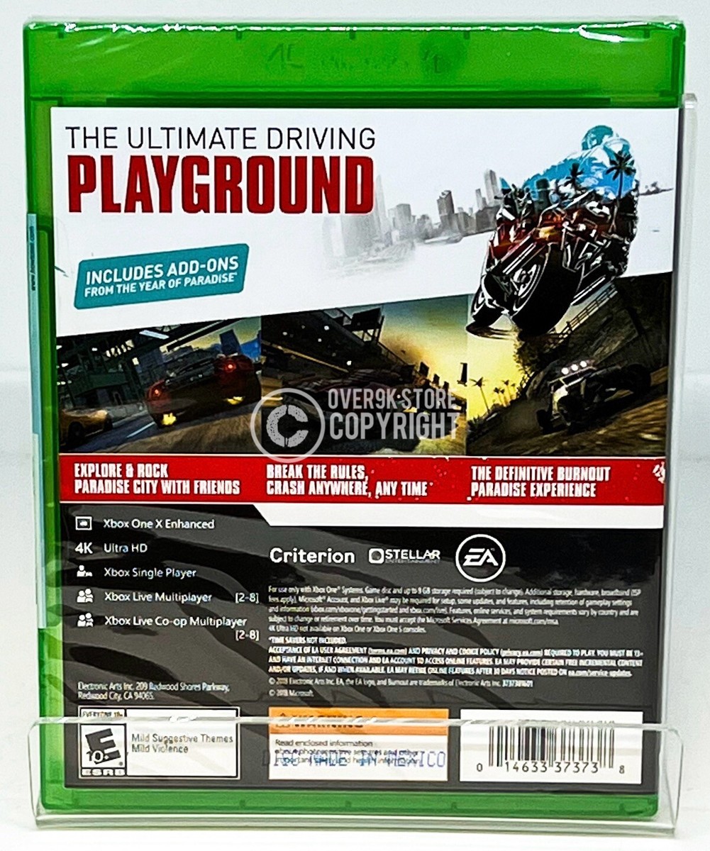 Burnout Paradise - Remastered - Xbox One - Brand New