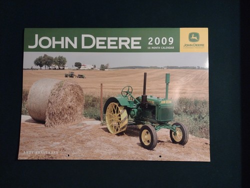 2009 John Deere 16-month Wall Calendar Voyageur Press (September 2008-Dec 2009)