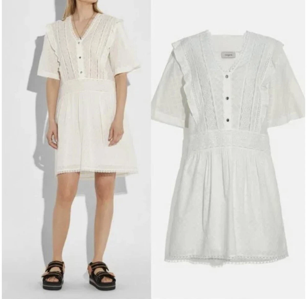 Coach 2025 white dress