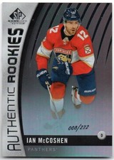 2017-18 SP Game Used Rainbow #158 Ian McCoshen PANTHERS 008/222