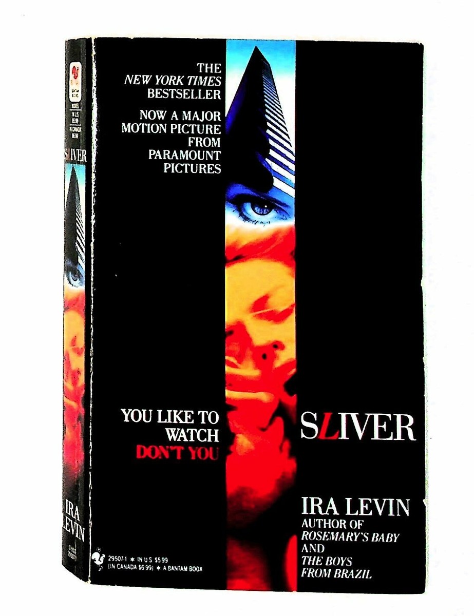 Sliver Ira Levin Paperback Novel 1993 Edition | eBay