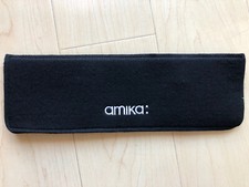 Amika Flat Iron Pouch Black Approx. 4  X 13  New 