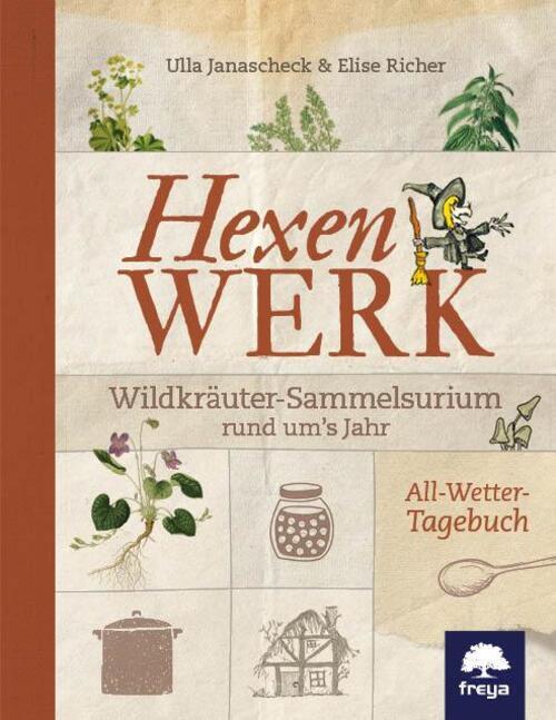 Thumbnail - Hexenwerk Kräutertagebuch Ulla Janascheck (u. A.) Taschenbuch 224 S.