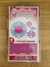 Spellbinders Shapeabilities Pendants Lattice Dies