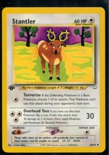 Stantler - 1st ed Edition Neo Revelation 38/64 2000 NM Pokemon WOTC