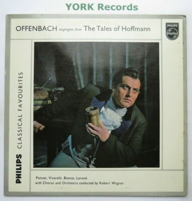GL 5671 - OFFENBACH - The Tales Of Hoffmann highlights PONCET - Ex Con LP Record