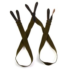 Original German Army Field suspenders trousers pants suspenders braces