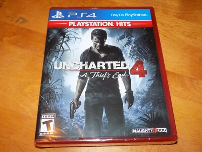 UNCHARTED 4 A THIEF'S END PLAYSTATION HITS PS4 Sony Treasure Action Game NEW