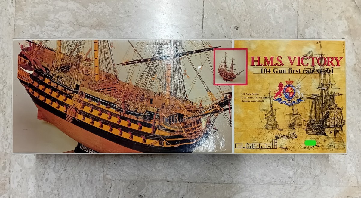 mamoli マモリ 1/90 H.M.S VICTORY号 未組立 キット Mamoli