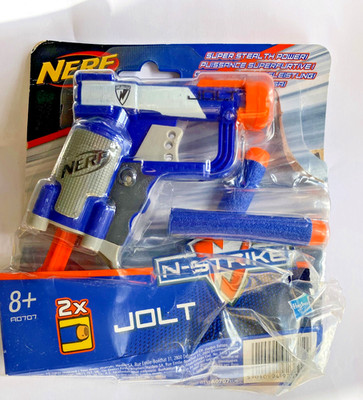 DAMAGE Box NERF N-Strike Elite Jolt Soft Dart Gun Blaster Gun - NEU VERSIEGELT