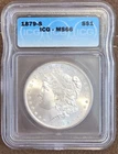 1879-S Morgan Silver Dollar  MS66 ICG