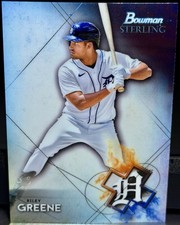 2021 Bowman Sterling RC Prospect #BSP-2 Riley Greene Detroit Tigers