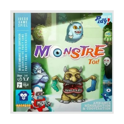 Captain Macaque Board Game Monstre Toi Box SW (New)