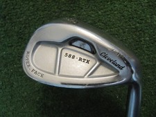 CLEVELAND RTX-588, 60 DEGREE LOB WEDGE 12 DEGREE BOUNCE, TTDG WEDGE FLEX STEEL