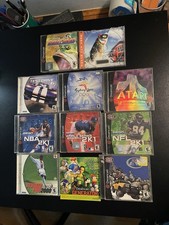 9 Sega dreamcast game Lot, CIB, Test Drive 6,Sydney, NBA2k1,NFL2k1, Striker Pro