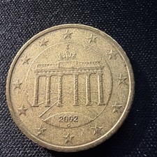 50 Euro Cent 2002 G Exc Condition