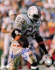 Mercury Morris Dolphins Signed 8x10 Photo Autograph PSA/DNA AQ20337