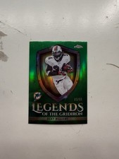 2025 Topps Chrome - Legends of the Gridiron Ricky Williams Green Refractor /99