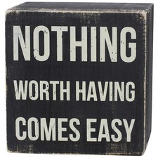 Farmhouse Distressed Wood Sign Vintage Signs Decor for Home Wall/Tabletop/She...