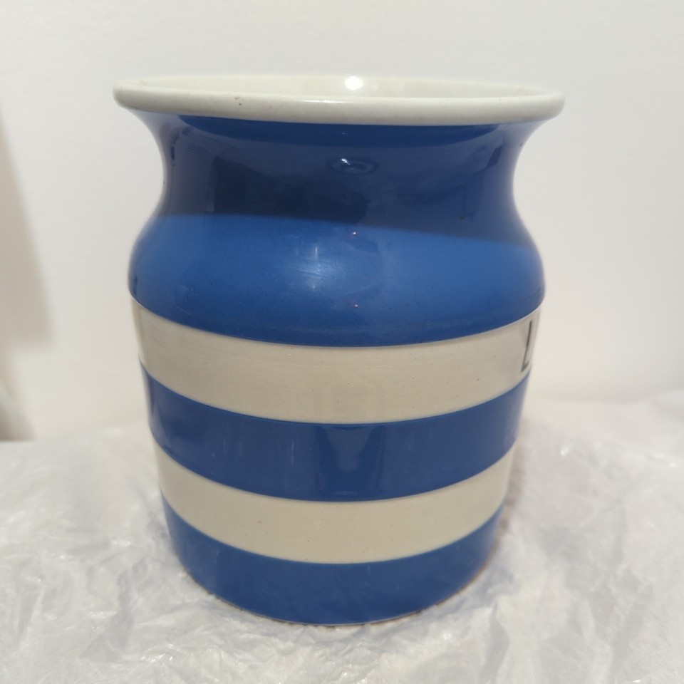 Vintage TG Green Blue White Striped - Lump Sugar - Black Shield | eBay UK