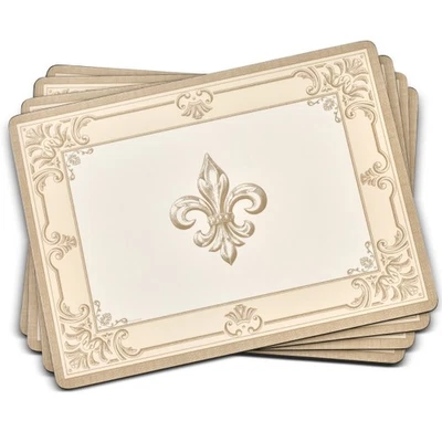 Pimpernel FDC-Fleur de Lys Placemats - Set of 4