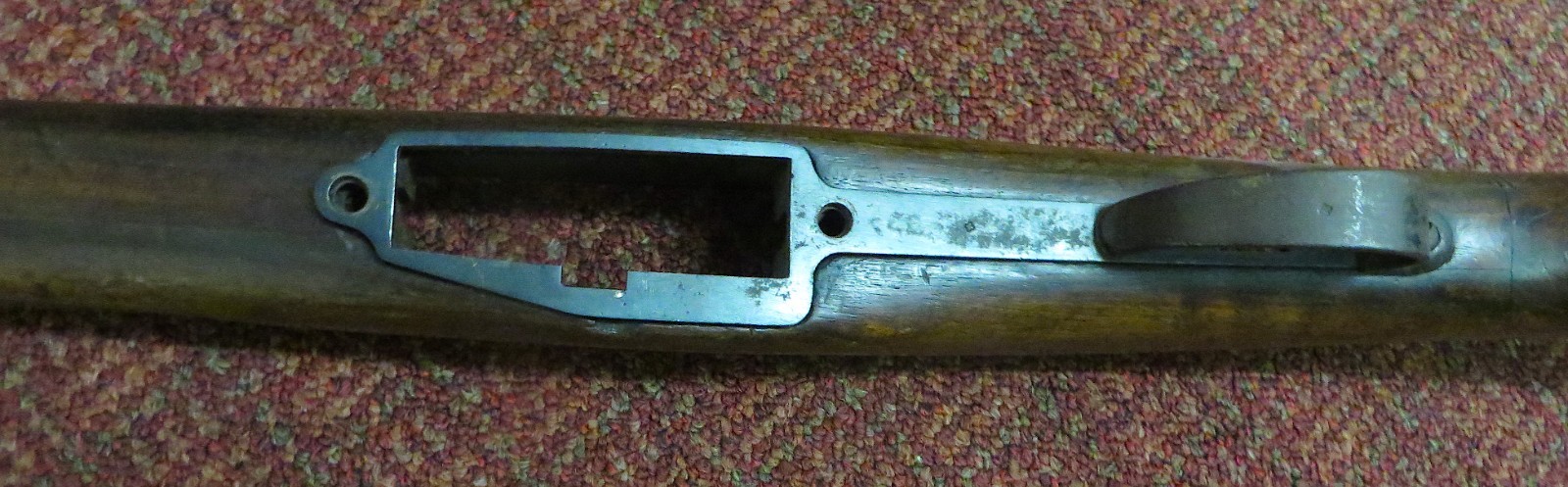 Original Schmidt Rubin Model 1889 Rifle Stock Great Condition With Hardware!