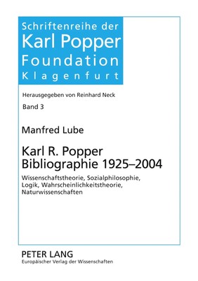 Manfred Lube | Karl R. Popper Bibliographie 1925-2004 | Taschenbuch | Deutsch
