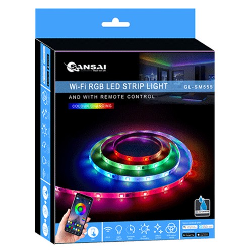 Sansai GL-SM555 Smart LED Strip Light 5M [GL-SM555] - Picture 3 of 3